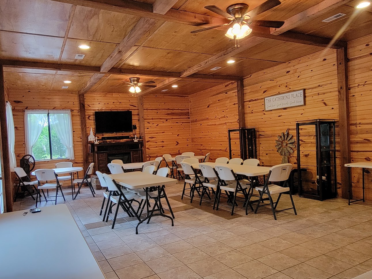 The Gathering Place event venue at Bay Springs Country Inn in Centre Alabama