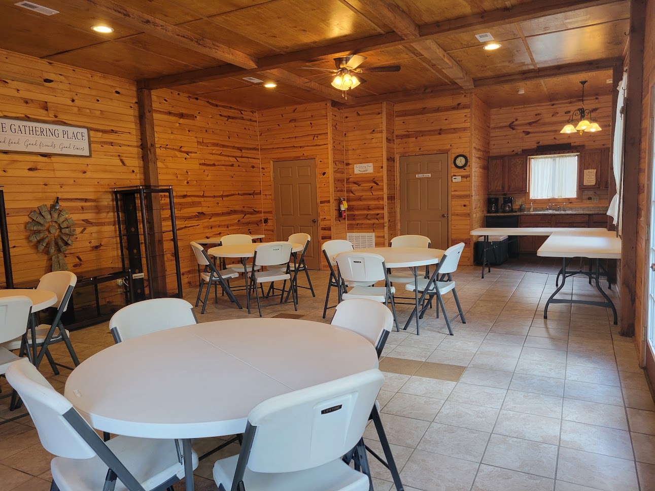Interior of The Gathering Place rental venue